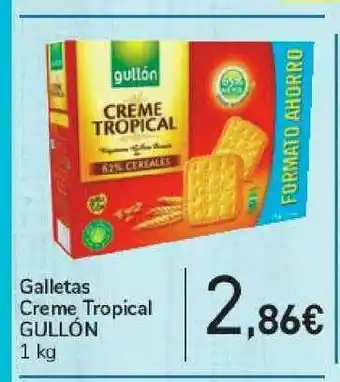 Carrefour Galletas Creme Tropical Gullón 1kg oferta