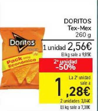 Carrefour Doritos Tex-mex 260g oferta