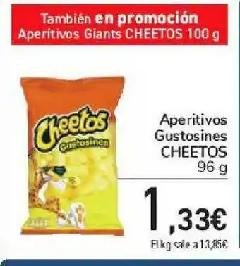 Carrefour Aperitivos Gustosines Cheetos 96g oferta