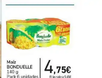 Carrefour Maíz Bonduelle 140g oferta