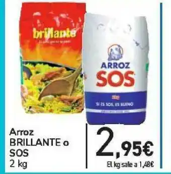 Carrefour Arroz Brillante O Sos 2kg oferta