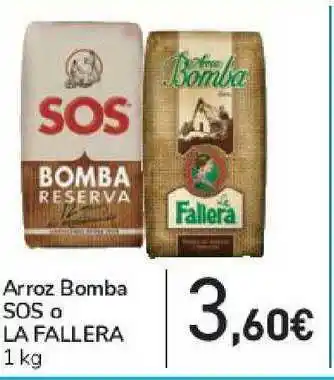 Carrefour Arroz Bomba Soso O La Fallera 1kg oferta