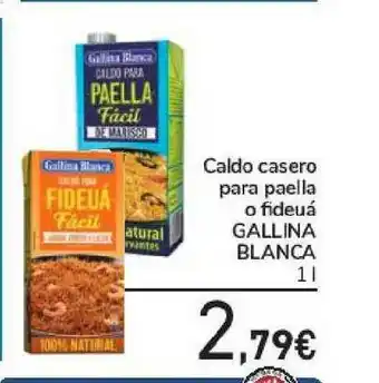Carrefour Caldo Casero Para Paella O Fideuá Gallina Blanca 1l oferta