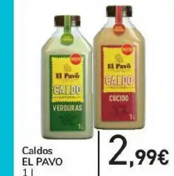 Carrefour Caldos El Pavo 1l oferta