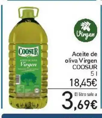 Carrefour Aceite De Oliva Virgen Coosur 5l oferta