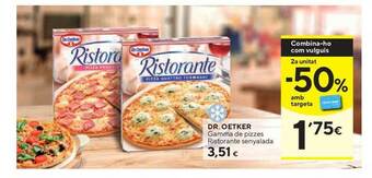 Caprabo Dr. Oetker Gamma De Pizzes oferta