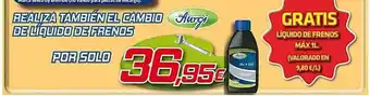Aurgi Realiza También El Cambo De Líquido De Frenos Aurgi oferta