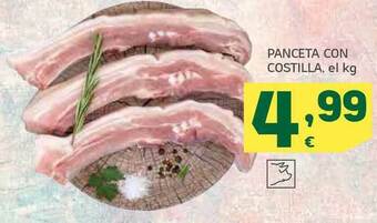 HiperDino Panceta Con Costilla oferta