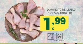 HiperDino Jamoncito De Muslo Y De Ala oferta
