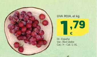 HiperDino Uva Roja oferta