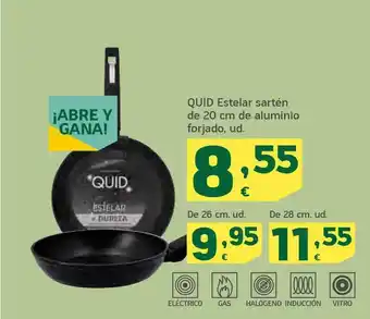 HiperDino Quid Estelar Sartén De 20 Cm De Aluminio Forjado oferta