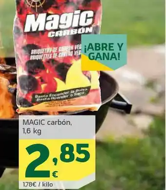 HiperDino Magic Carbón 1,6kg oferta