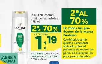 HiperDino Pantene Champú 475ml oferta