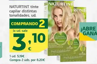 HiperDino Naturtint Tinte Capilar oferta