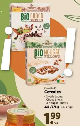 Lidl Cereales 325/375g oferta