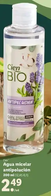 Lidl Agua micolor antipolución 200ml oferta