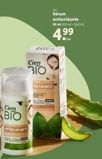Lidl Serum antioxidante 30ml oferta