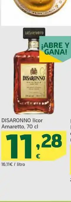 HiperDino Disaronno Licor Amaretto 70cl oferta
