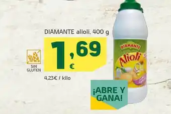 HiperDino Diamante Alioli 400g oferta