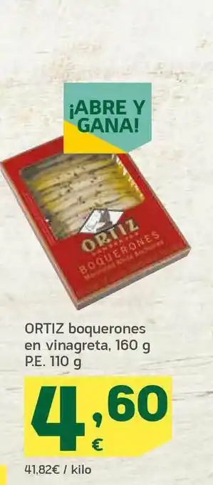 HiperDino Ortiz Boquerones En Vinagreta 110g oferta