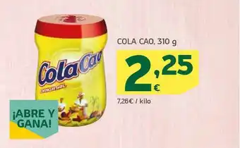 HiperDino Cola Cao 310g oferta