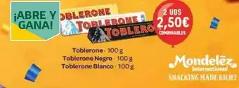HiperDino Toblerone Toblerone Negro Toblerone Blanco oferta