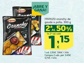 HiperDino Fripozo Crunchy De Gouda O Pollo 300g oferta