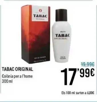Andorra 2000 Tabac Original Colònia Per A L'home 300ml oferta