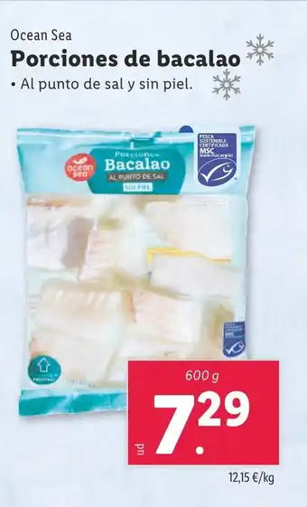 Lidl Porciones de bacalao oferta