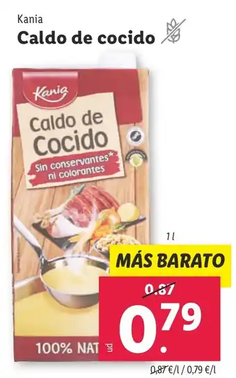 Lidl Caldo de cocido oferta