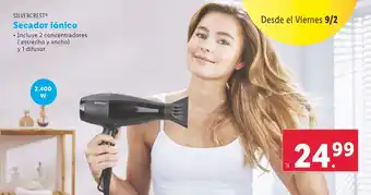 Lidl Secador iónico oferta