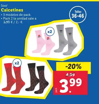 Lidl Calcetines oferta