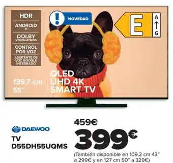 Carrefour TV D55DH55UQMS oferta