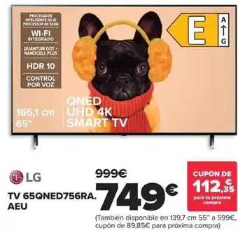 Carrefour TV 65QNED756RA. AEU oferta