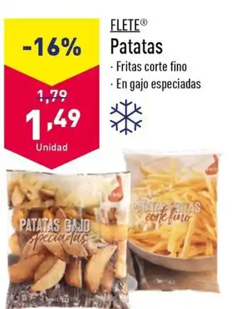 ALDI Patatas oferta