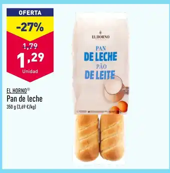 ALDI Pan de leche oferta
