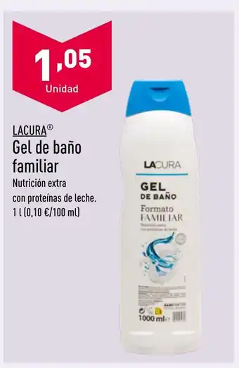 ALDI Gel de baño familiar oferta