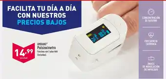 ALDI AMBIANOⓇ Pulsioxímetro oferta