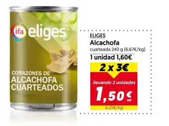 Hiper Usera ELIGES Alcachofa oferta