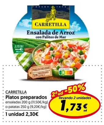 Hiper Usera Platos preparados oferta