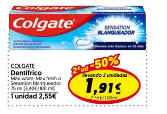 Hiper Usera COLGATE Dentífrico oferta