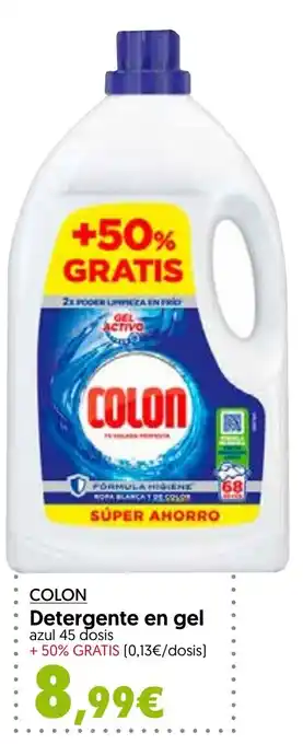Hiper Usera COLON Detergente en gel oferta