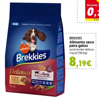 Hiper Usera BREKKIES Alimento seco para gatos oferta