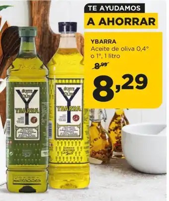 Alimerka YBARRA Aceite de oliva 0,4° o 1°, 1 litro oferta