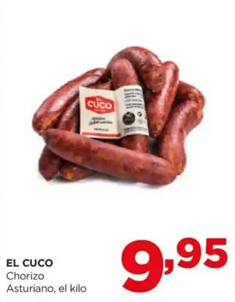 Alimerka EL CUCO Chorizo Asturiano, el kilo oferta