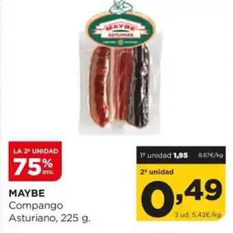 Alimerka MAYBE Compango Asturiano, 225 g. oferta
