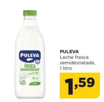 Alimerka PULEVA Leche fresca semidesnatada, oferta