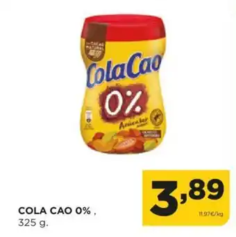Alimerka COLA CAO 0% , oferta