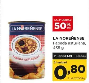 Alimerka LA NOREÑENSE Fabada asturiana, 435 g. oferta