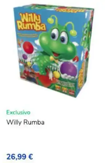 ToysRus Exclusivo Willy Rumba oferta